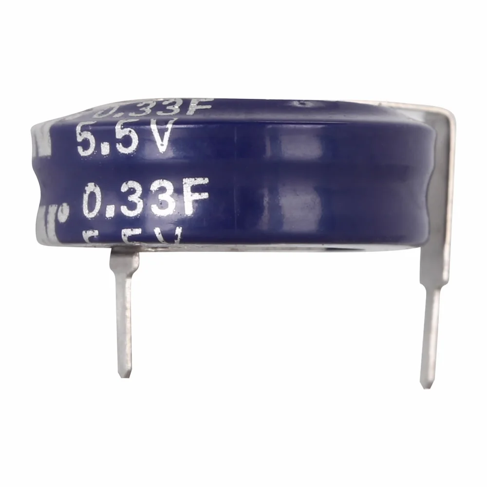 SuperCapacitors KR H-type Series  5.5V 0.33F KR-5R5H334-R Farad Capacitor Supercaps Super Capacitor