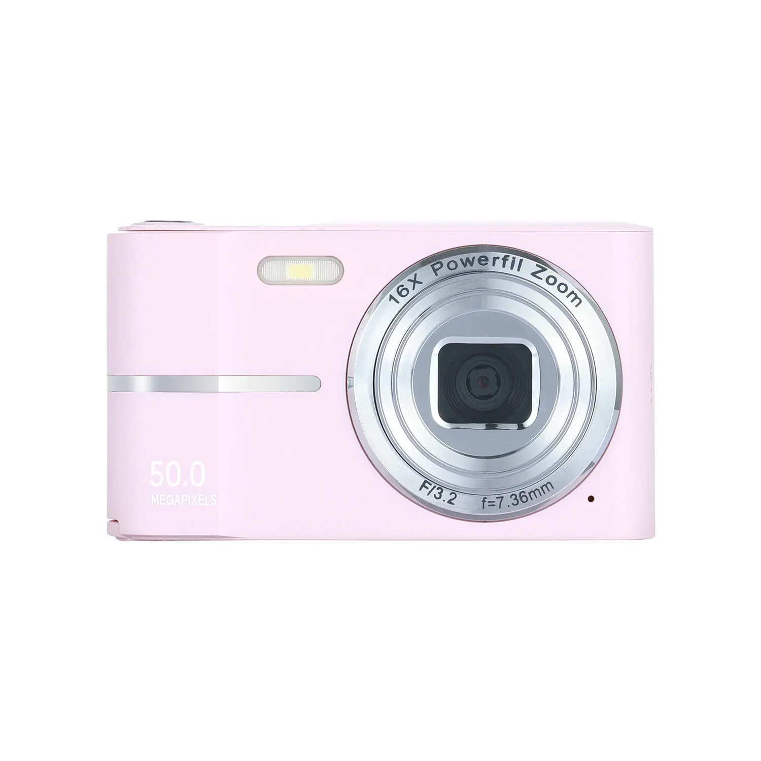 High Pixel CCD Compact Digital Camera, Student Entry‑Level Camera, Portable Pocket Camera for Campus Daily Shooting