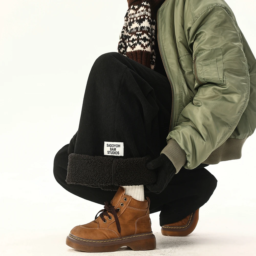 

2025 Мужские брюки Уличная одежда Спортивные штаны Бегуны Хип-хоп Свободные брюки Харадзюку