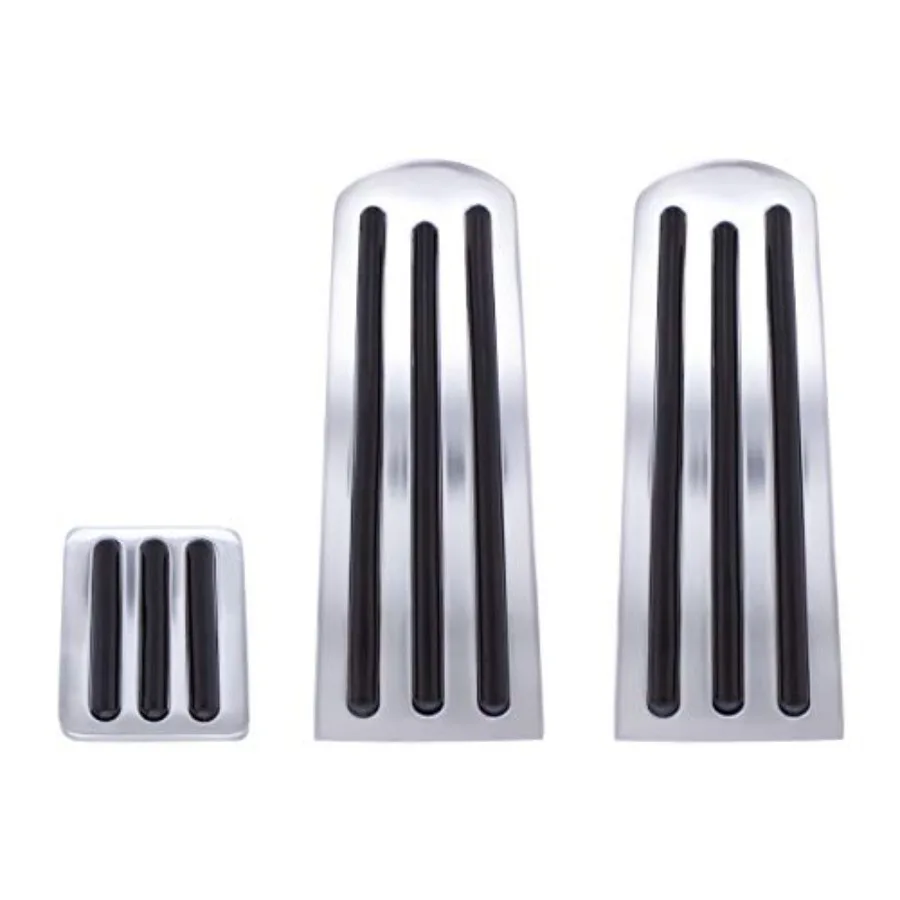 

Хромированный набор педалей Peterbilt с черной вставкой для украшения интерьера приборной панели грузовика