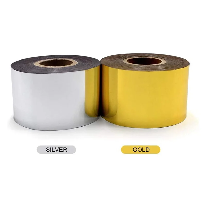 A59E-ورق رقائق الختم الساخن مع 1.5X400ft، ورق ختم الرقائق الساخنة لآلة البرنز الجلدية لتقوم بها بنفسك الديكور