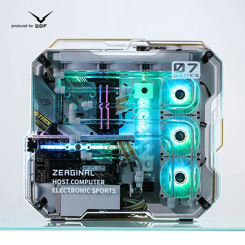 Rog ASUS i7 i9 11900 / 3070 / 3080ti / 3090 video card water cooled DIY computer host