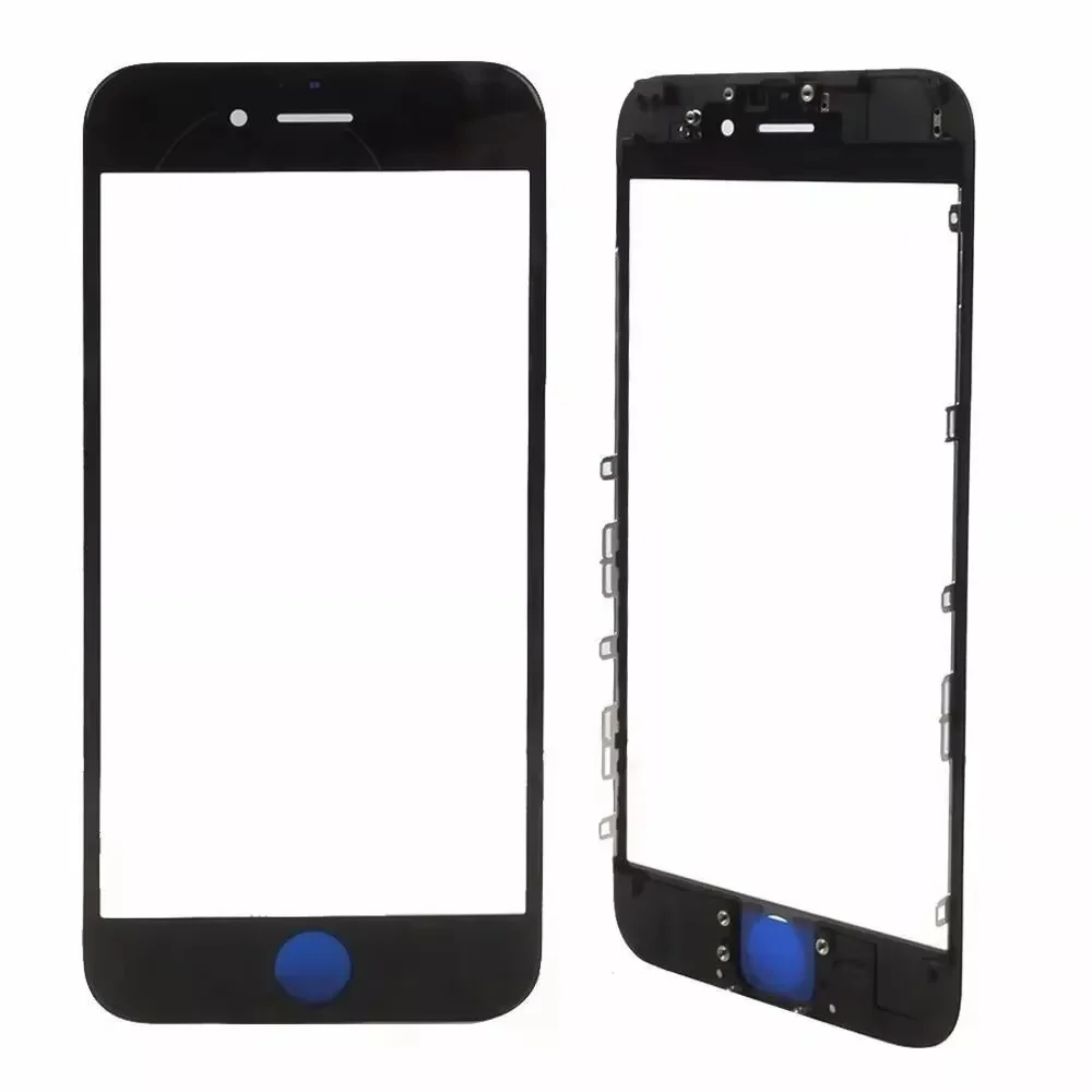 New OCA Touch Panel Replacement For iPhone 5s 6G 6S 7G 8G Plus 12 13 Front Outer Screen Glass Lens With Frame Bezel Repair parts