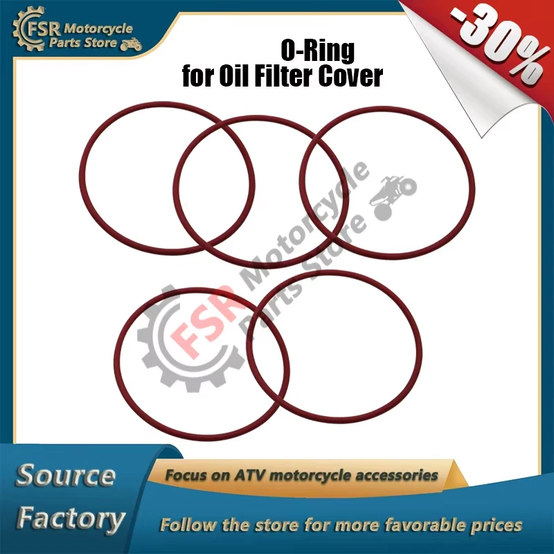 5PCS FKM O-RING,FOR SEA-DOO GTI 130 155 GTS GTX 260 RXP RXT 260 WAKE 155 4-TEC SPARK,JET SKI OIL FILTER COVER PARTS,420230920