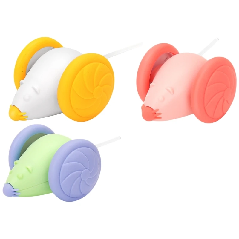 

Plastic Cats Mice Toy for Indoor Intelligent Obstacle Avoidance Moving Mice 203C