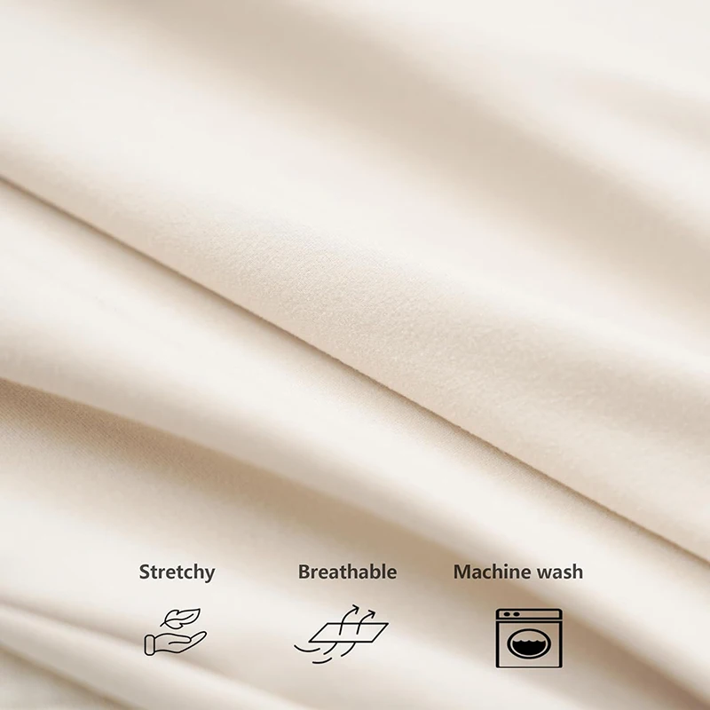 قطعتان من غطاء وسادة رضاعة الطفل بتصميم مطبوع قابل للإزالة على شكل حرف U غطاء وسادة للرضاعة الطبيعية فائق النعومة #4