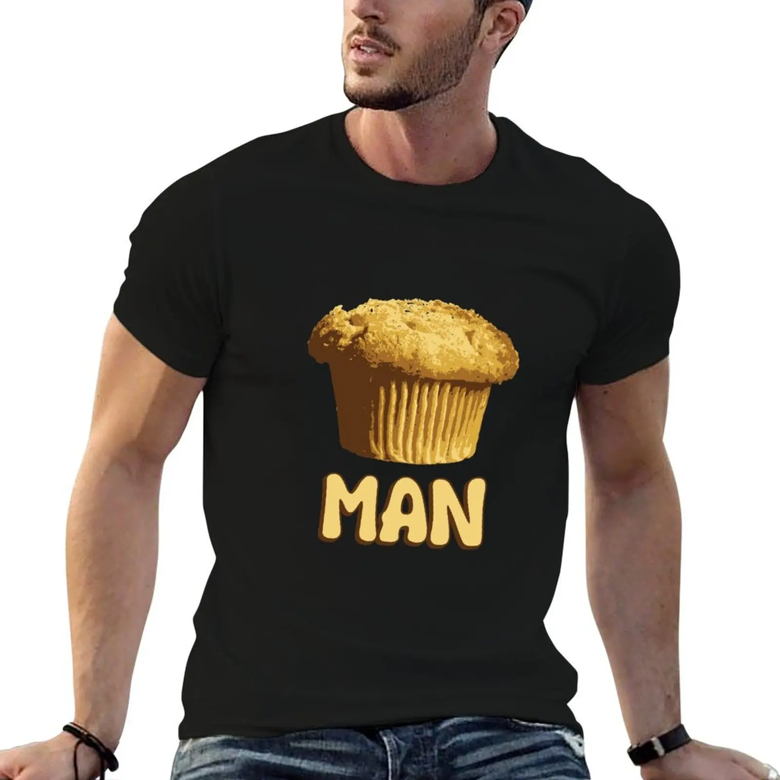 Muffin Man T-Shirt t shirt man luxury g man t shirts for men anime t shirts for T-shirt