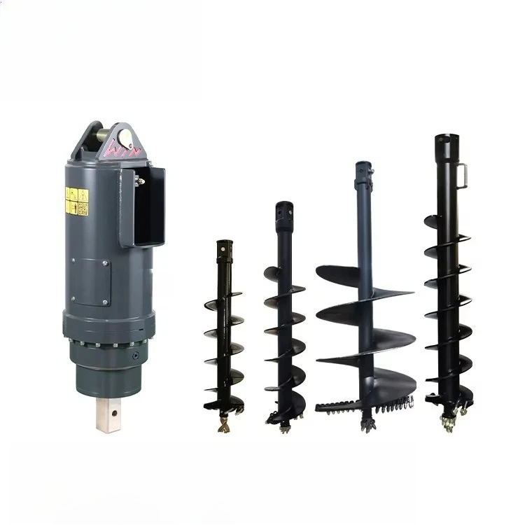 

Sliding turning spiral drill has a wide range of applications in soil holes, is compact, and can achieve efficient equipment