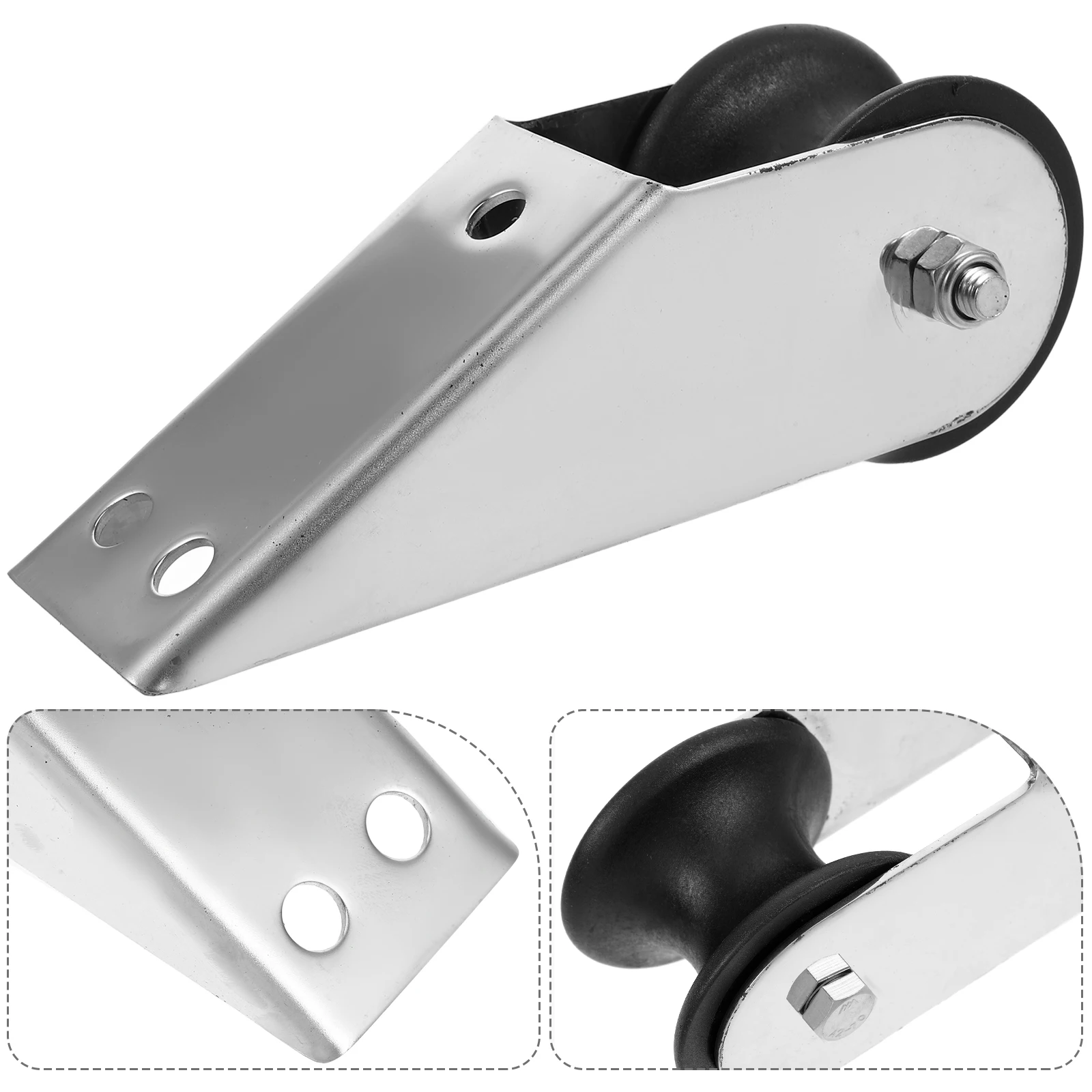 

Boat Anchor Bracket Rollers Stainless Steel Compact Design Stable Support Versatile Boat Accessories