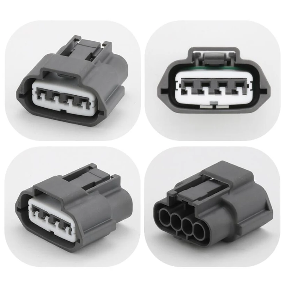 Imagem -03 - Conector de Cabo Impermeável Automático Plugue Automotivo Soquete Masculino Família Terminais Terminal de Vedação Pinos 61897469 100set