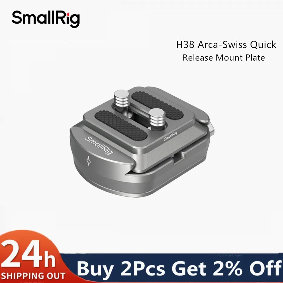 Smallrig HawkLock H38 Arca-Swiss быстросъемная Монтажная пластина самоблокирующаяся система для фотосъемки аксессуары 4486