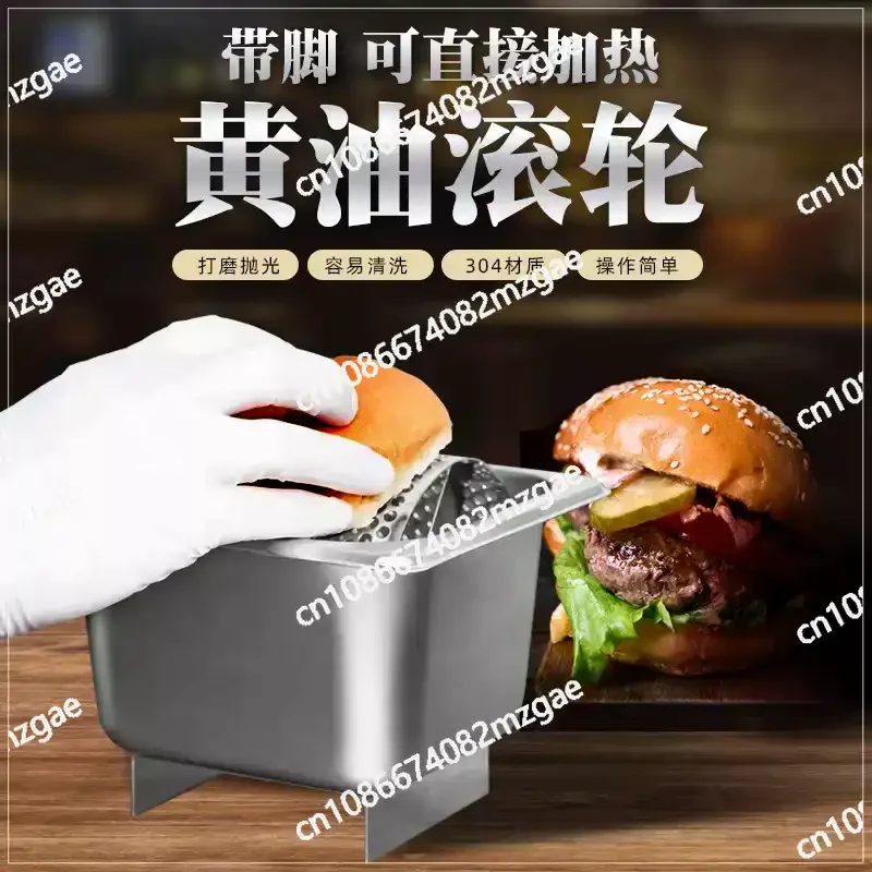 304 201 Stainless Steel Electric Butter Roller Machine and Butter Dispenser Equipment, for Kitchen and Restaurant