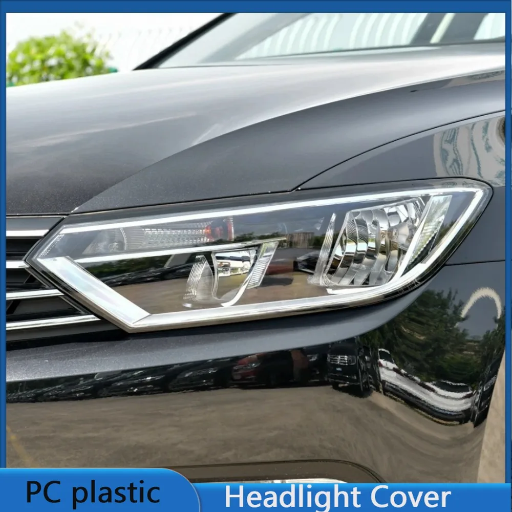 For Volkswagen VW Magotan B8 2017-2019 Year Front Headlight Cover Transparent Lampshade Headlamp Lens Shell Body Kit Accessories