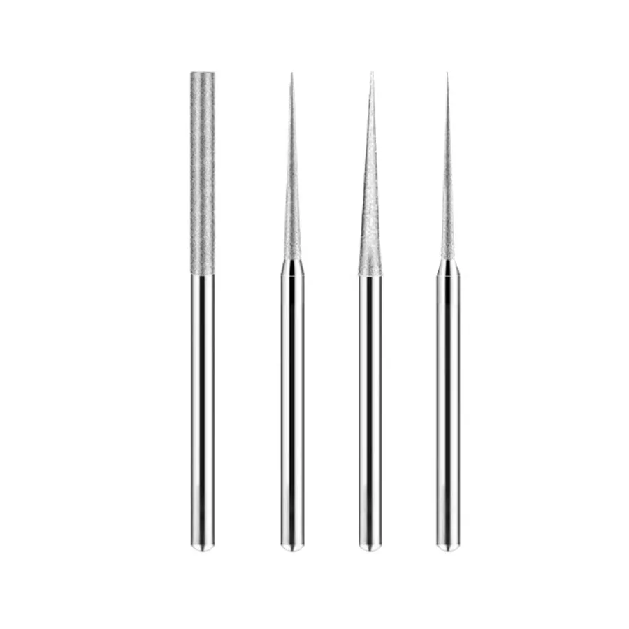 Diamond grinding head extended by 3mm, alloy grinding head, electric grinding head, jade carving, diamond sand grinding needle