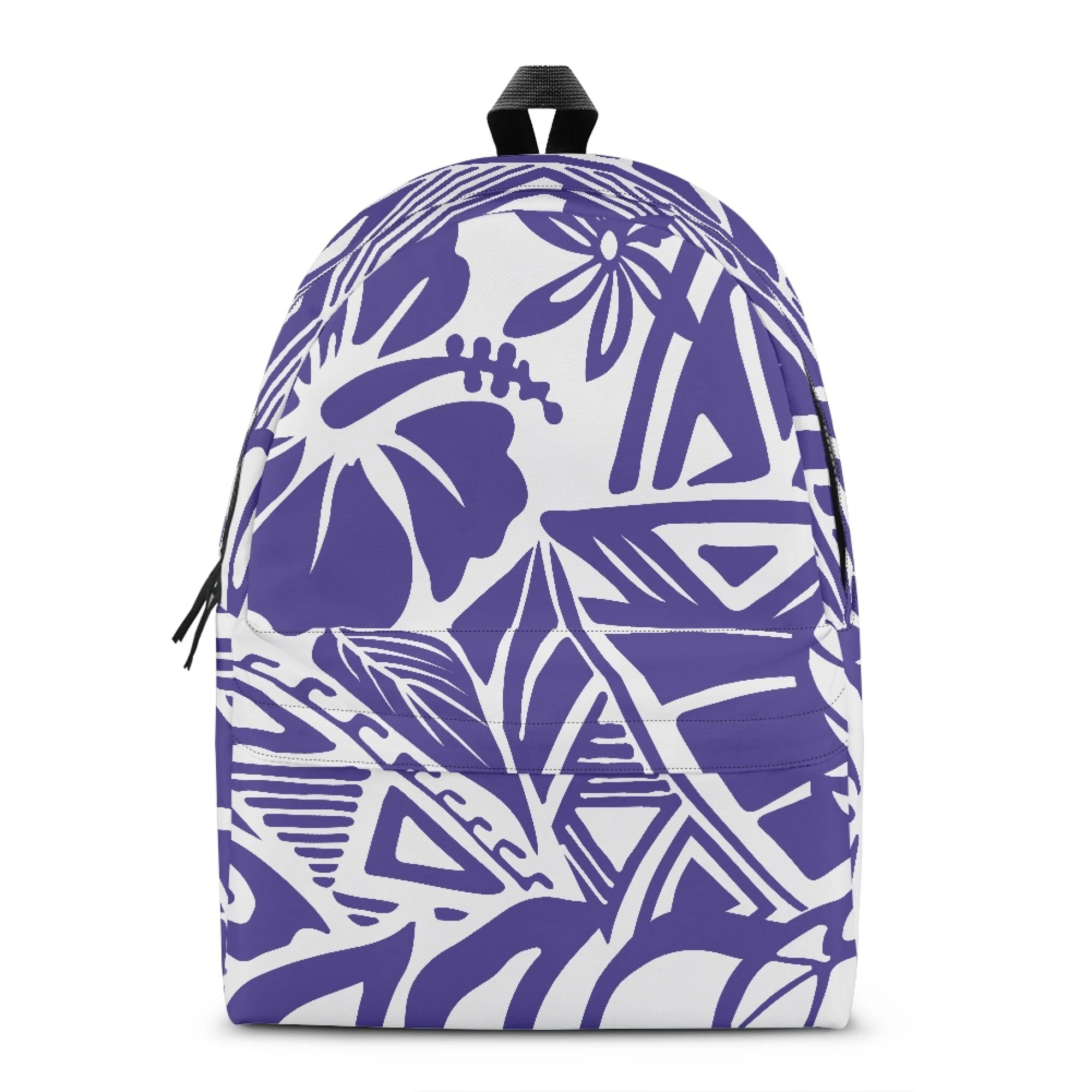 Hawaii Vacation Leisure Backpack Men'S And Women'S General Custom New Backpack Laptop Bag Polynesian Durable Backpack