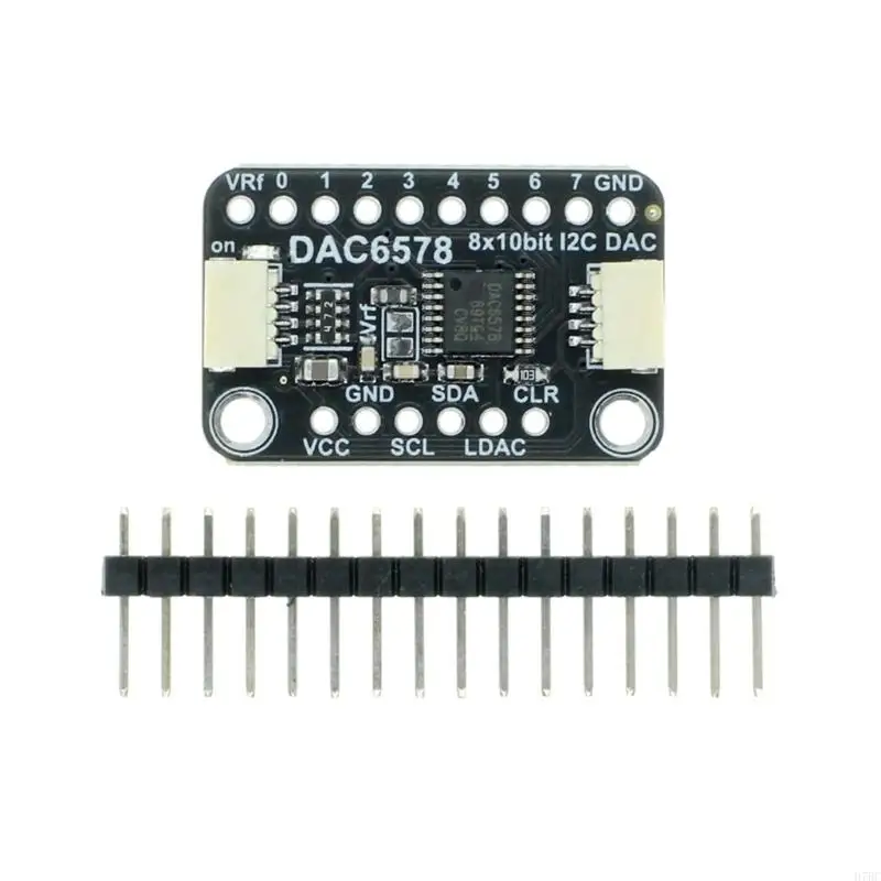 H7BC 8 Channel DAC6578 Open Source 10 Bit I2C Module Digital To Analog Conversion