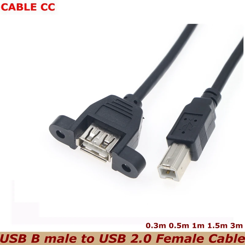 Usb A To B Cable, F…