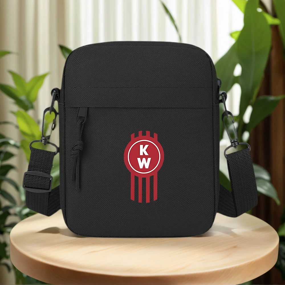 Circle letters shape style design Men Crossbody Bag Single Shoulder Women Cartoon Anime Film Printing Design Unisex