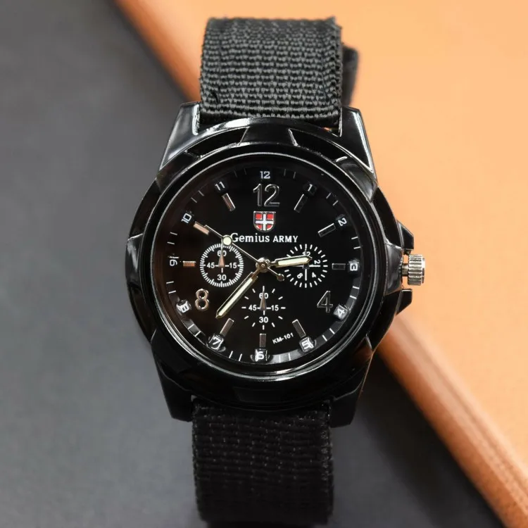 

Men's Watches Nylon Male Quartz Watches Fabric Nylon Strap Casual Cool Men's Sport Round Dial Relogios Wristwatch reloj hombre