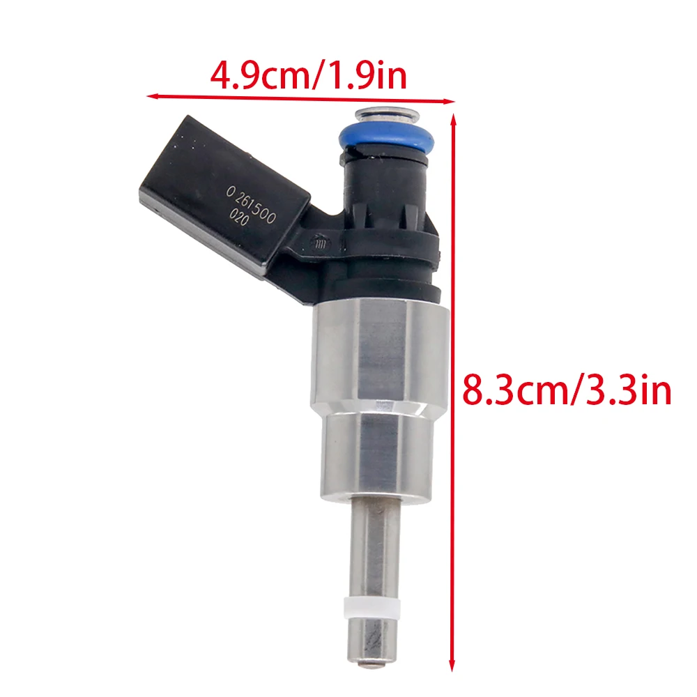 4PCS 06F906036A 0261500020 Fuel Injector Fit for VW EOS JETTA 3 PASSAT GOLF 5 SKODA OCTAVIA 2 2.0 RS TFSI FSI GTI 2004-2015