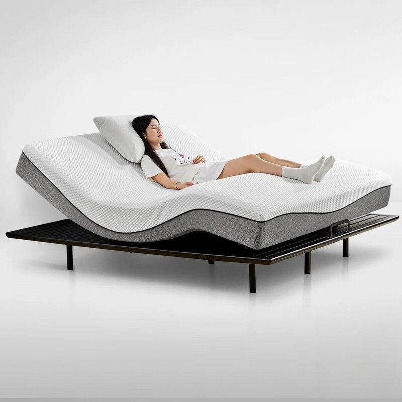 Electric mattress, intelligent lift modern bedroom, massage multi-functional zero gravity double