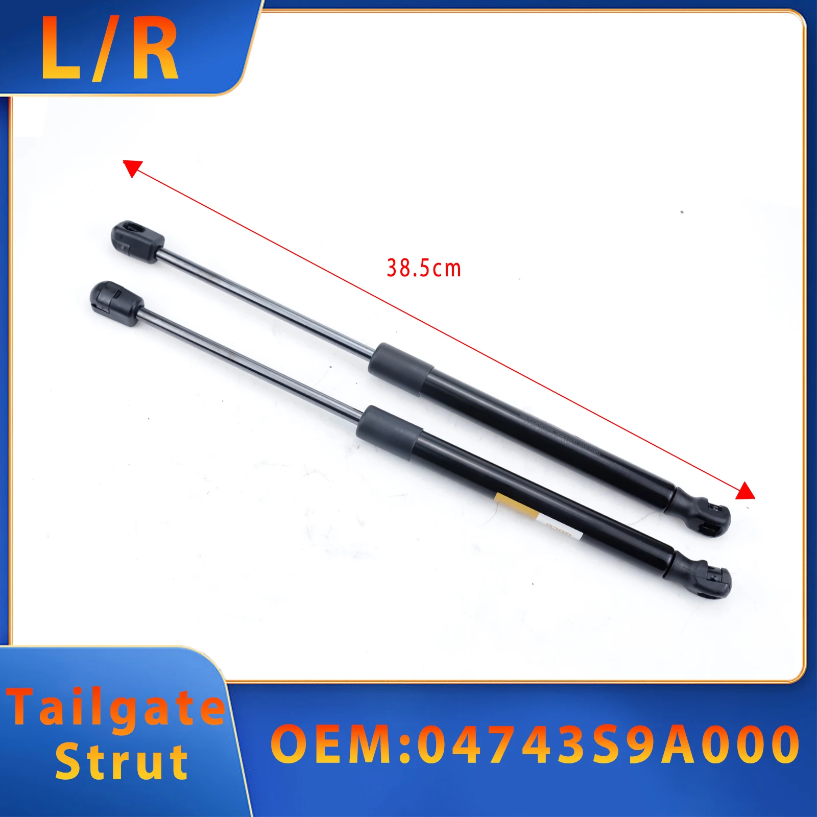 2PCS Tailgate Glass Gas Spring Strut For HONDA CR-V RD5 2004-2004 2.0L 04743S9A000/04748S9A000 High-Quality Car Accessories