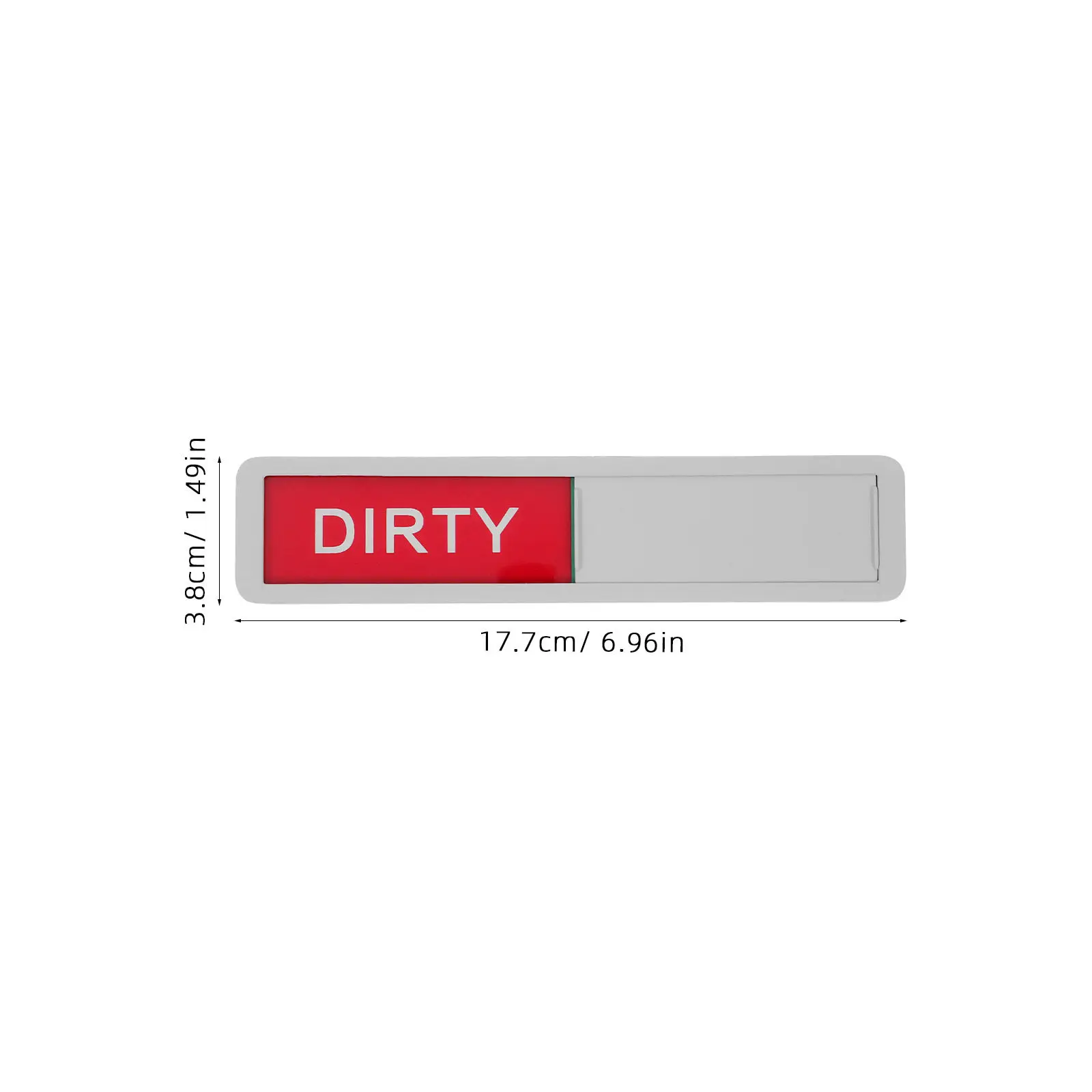 Dishwasher Clean Dirty Magnet Zinc Alloy Kitchen Sign Magnetic Dishwasher Door Indicator Convenient Cleaning Tool