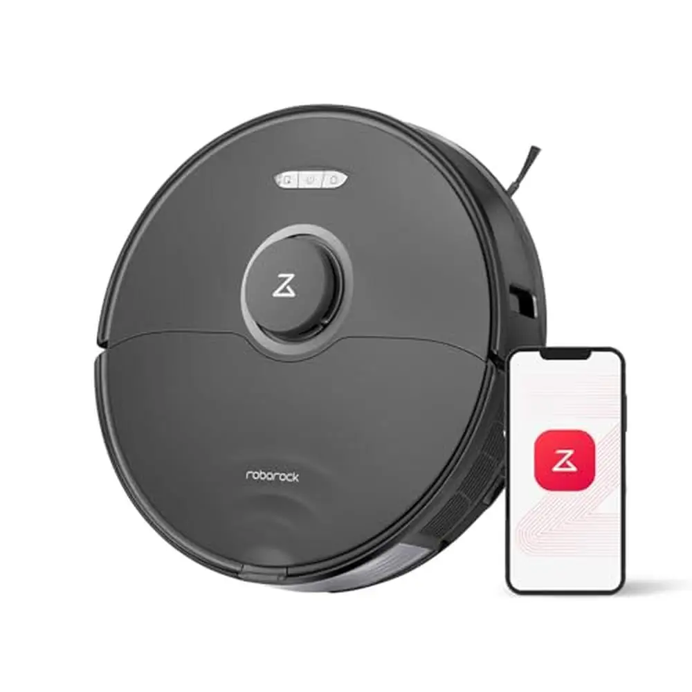 S8 Robot Vacuum Mop Cleaner DuoRoller Brush 6000Pa Suction ReactiveAI 2.0 Obstacle Avoidance Sonic Mopping Auto Lifting Smart