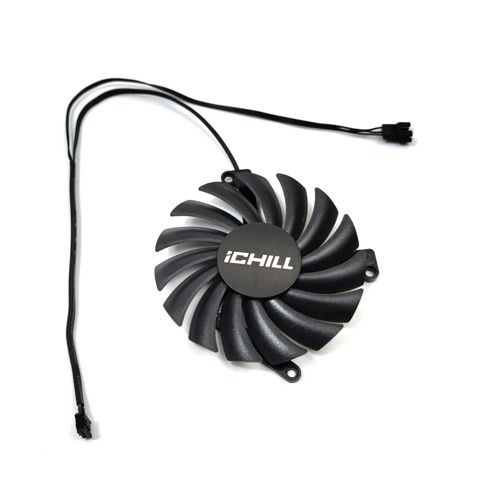 3Fan/1SET CF-12915S RTX 3080 3070 ICHILL X4 GPU Fan，For INNO3D RTX 3080、RTX 3080 TI、RTX 3090 iCHILL X4 Video card cooling fan