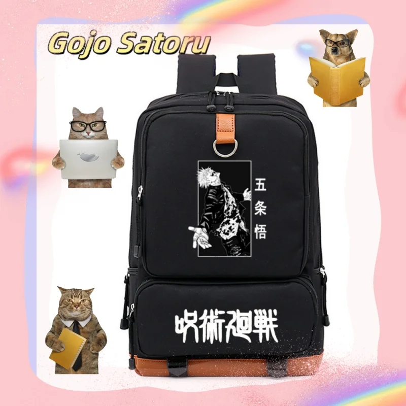 

В наличии рюкзак Jujutsu Kaisen, повседневная сумка Gojo Satoru Itadori Yuji, уличный рюкзак, студенческий рюкзак, игрушки, подарки