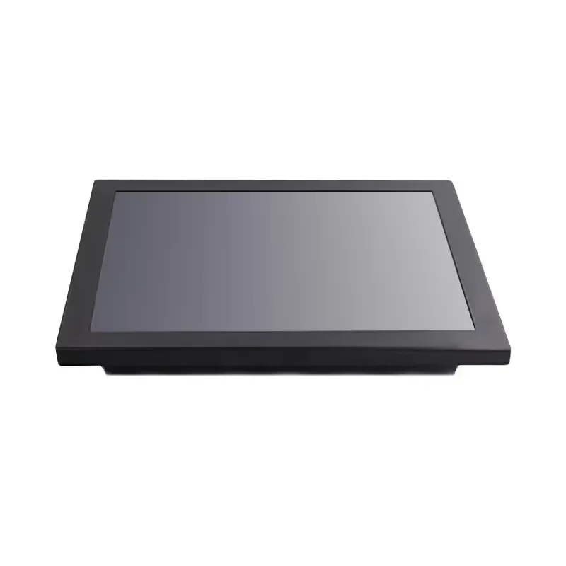 15 Inch Capacitive Touchscreen Monitor 4:3 Aspect Ratio Wall Mounted Metal Case Display for Industrial PC Computer Control