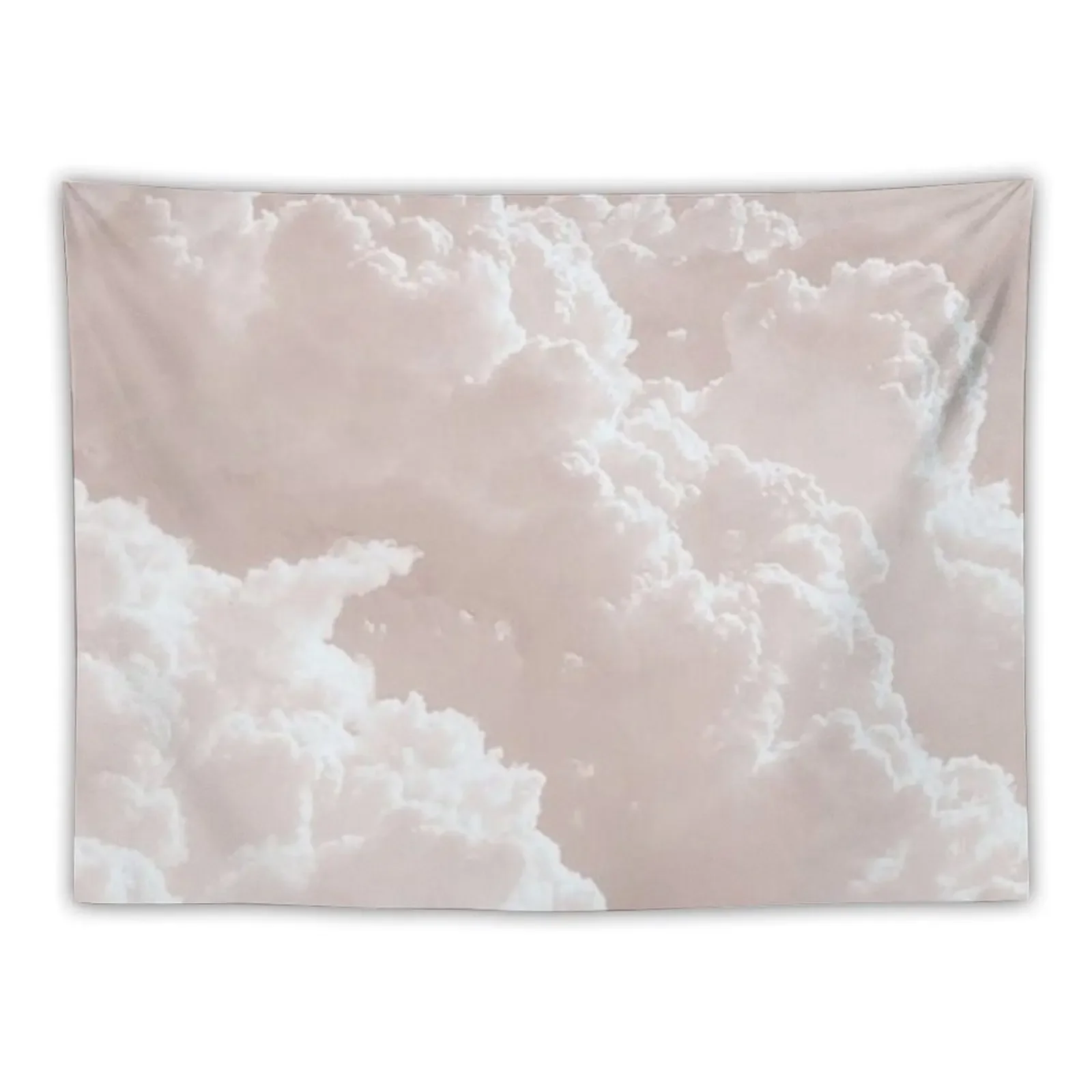 Dreamy Rolling Pink Clouds Tapestry Wall Coverings Luxury Living Room Decoration Room Decorating Aesthetic Tapestry