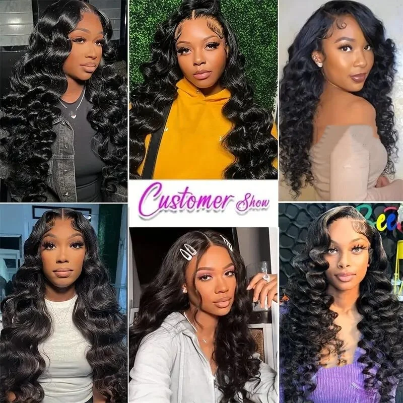 Peruvian Hair Bundles Loose Wave Hair Bundles Natural Color 4Bundles Deal Remy Hair Bundles Human Hair Extensions