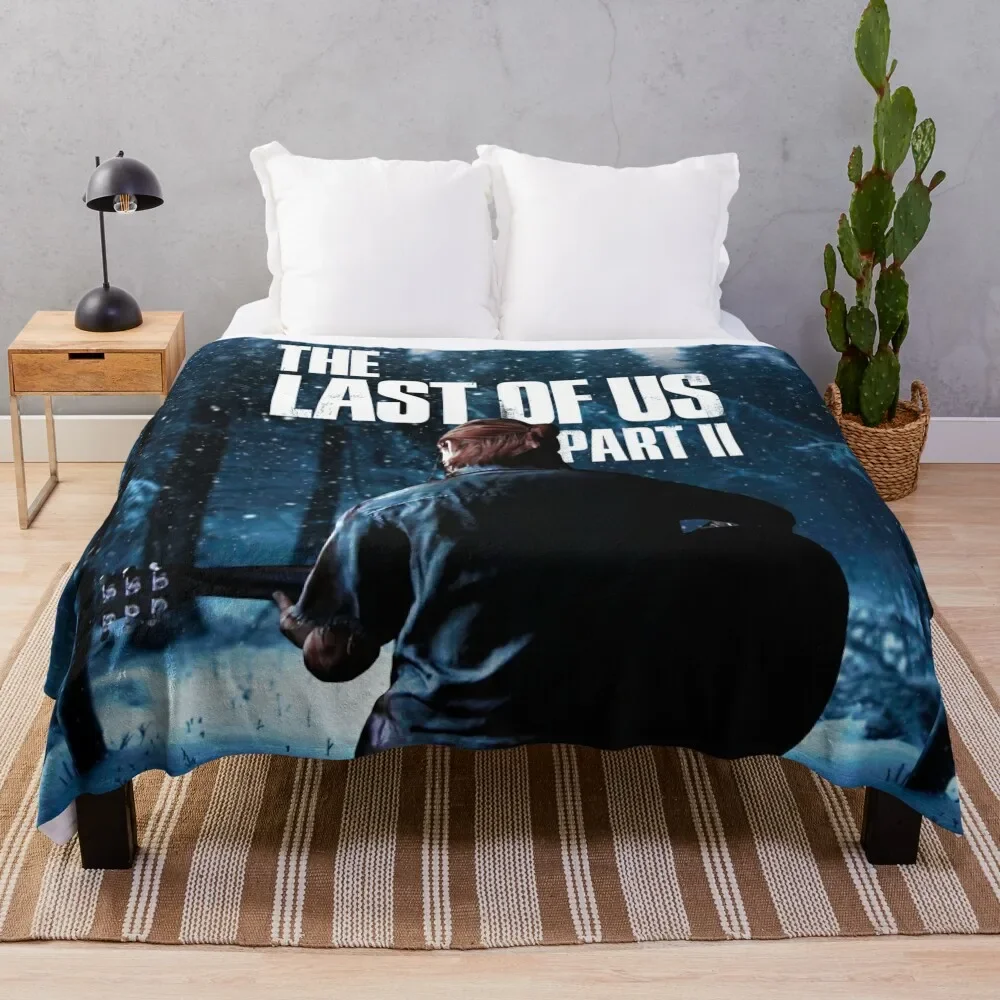 

The Last Of Us Part 2 Winter Song Throw Blanket Luxury warm winter bed plaid Warm Blankets