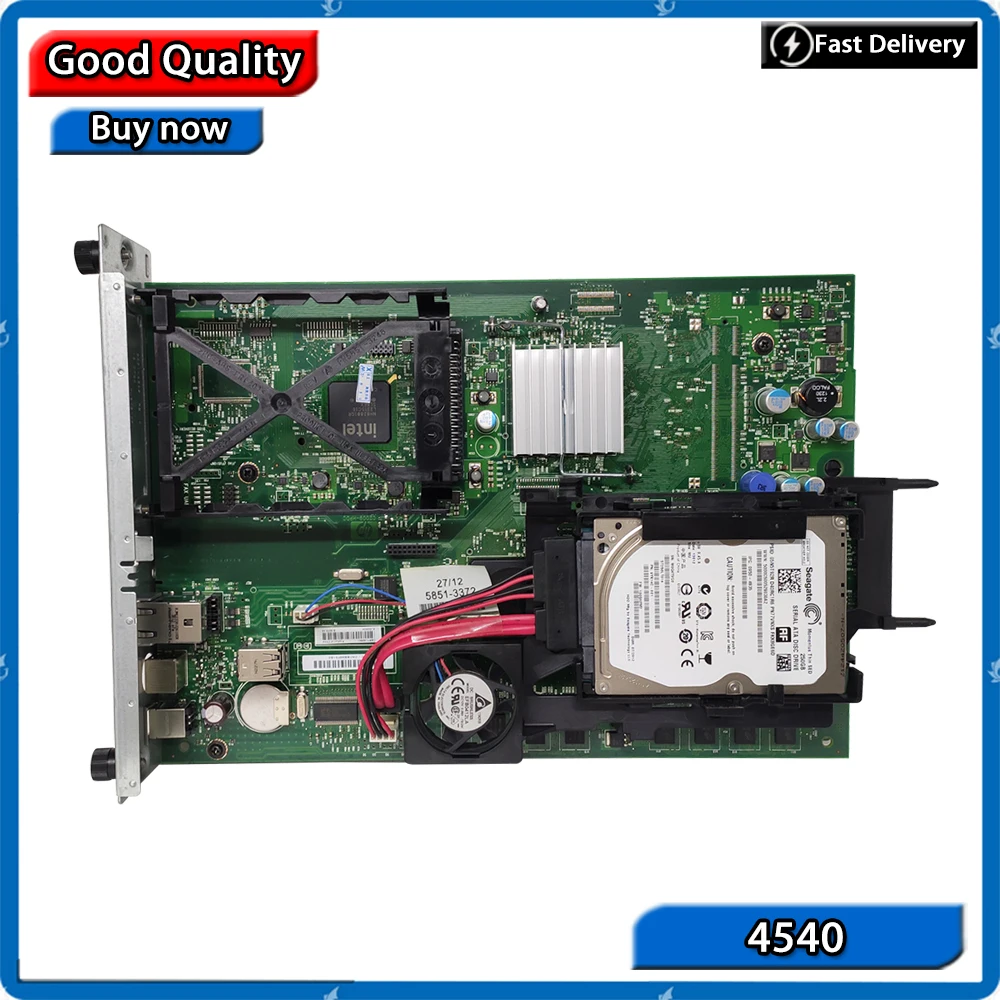 Imagem -01 - Original Logic Main Board para hp Color Laserjet Cm4540 4540mfp Printer Parts Ce87169003 Ce871-60001 Pca Assy Formatador Board original logic main board para hp color laserjet cm4540 4540mfp printer parts ce87169003 ce871 60001 pca assy formatador board 01