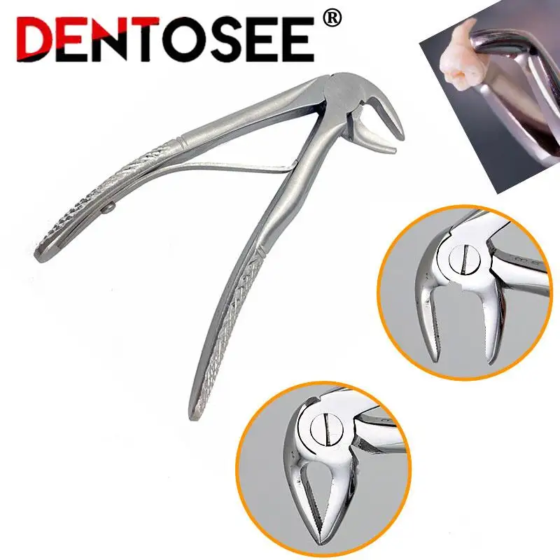 

1 piece Steel Stainless Dental Forceps Children's Tooth Extraction Forcep Pliers Orthodontic Surgical Dental Instruments Tools