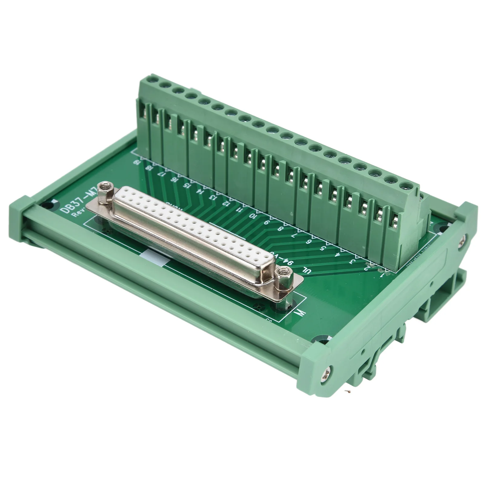 DB37-M7 Terminaladaptermodule Elektronische componenten Terminal Board Adapter Board Connector Module PCB Vrouwelijke connector 60V
