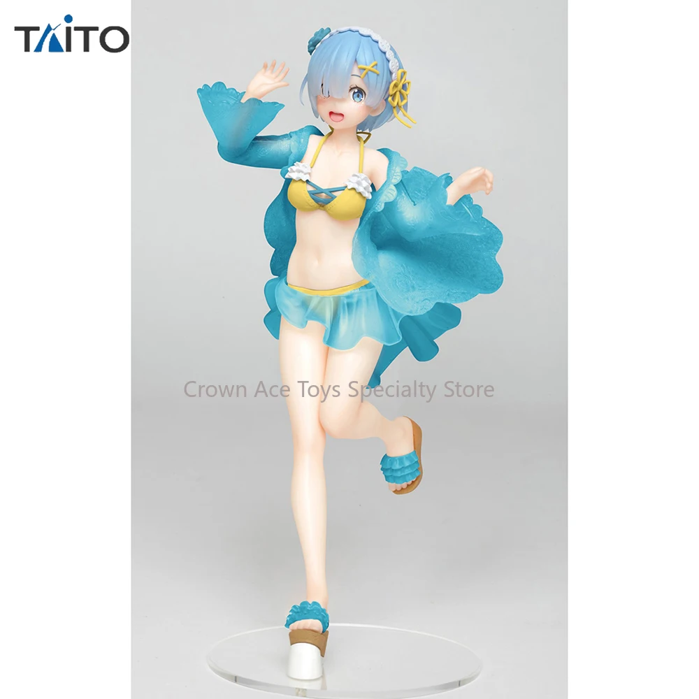 TAiTO Precious Figure Re:Zero Starting Life in Another World Rem Renewal Edition 23cm Anime Action Model Gifts Doll Trendy Toys