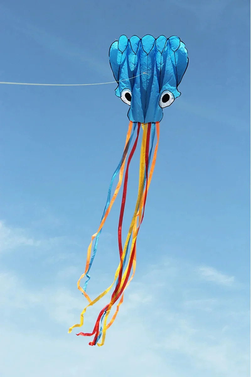 free shipping new octopus kites flying toys for children kites line professional winds kites factory adults kites kitesurf koi