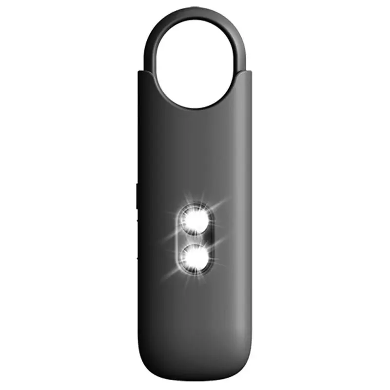 [NEW A09R!】 The Personal Security Alarm-Loud Siren, Strobe Light And Key Chain-Also Includes A Power Switch And Flashlight For W