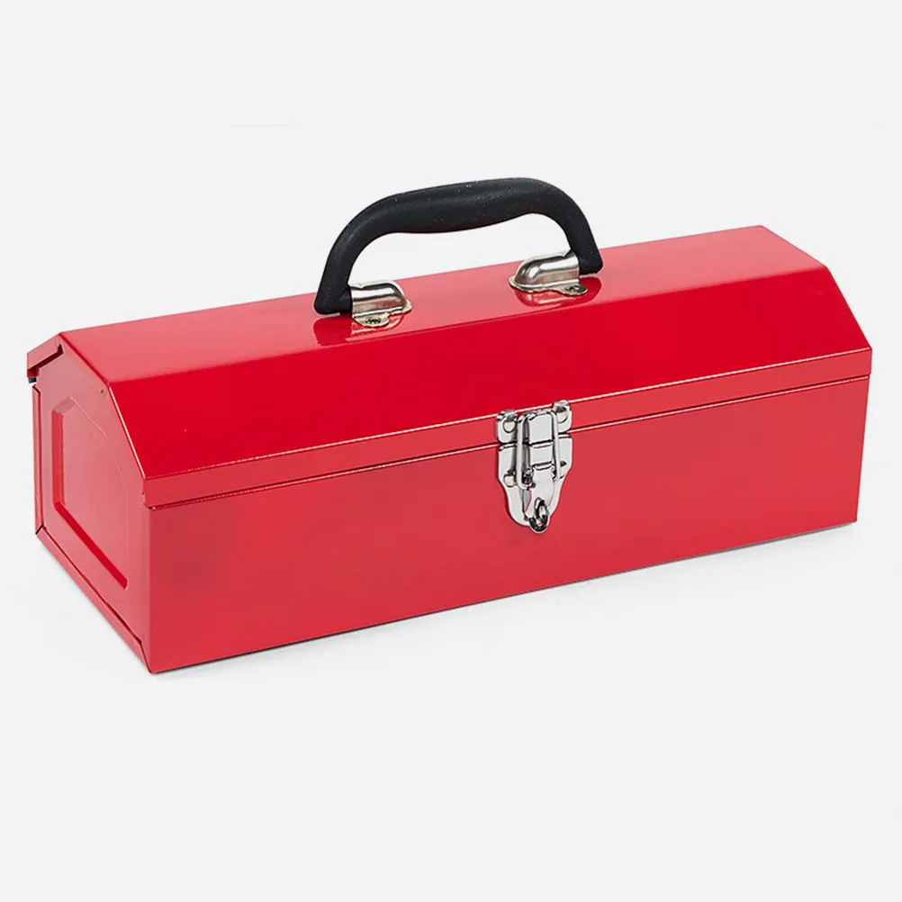 

Heavy Duty Tool Box Metal Storage Case for Mechanics Tools Organizer Portable Durability Strong Load Bearing Capacity