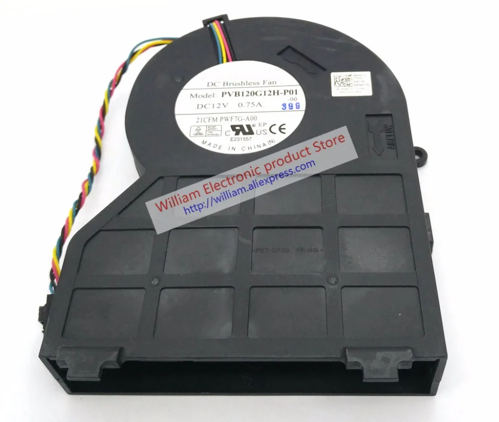 새로운 원본 PVB120G12H-P01 DC12V 0.75A 21CFM PWF7G-A00 4 라인 PWM 컴퓨터 냉각 팬