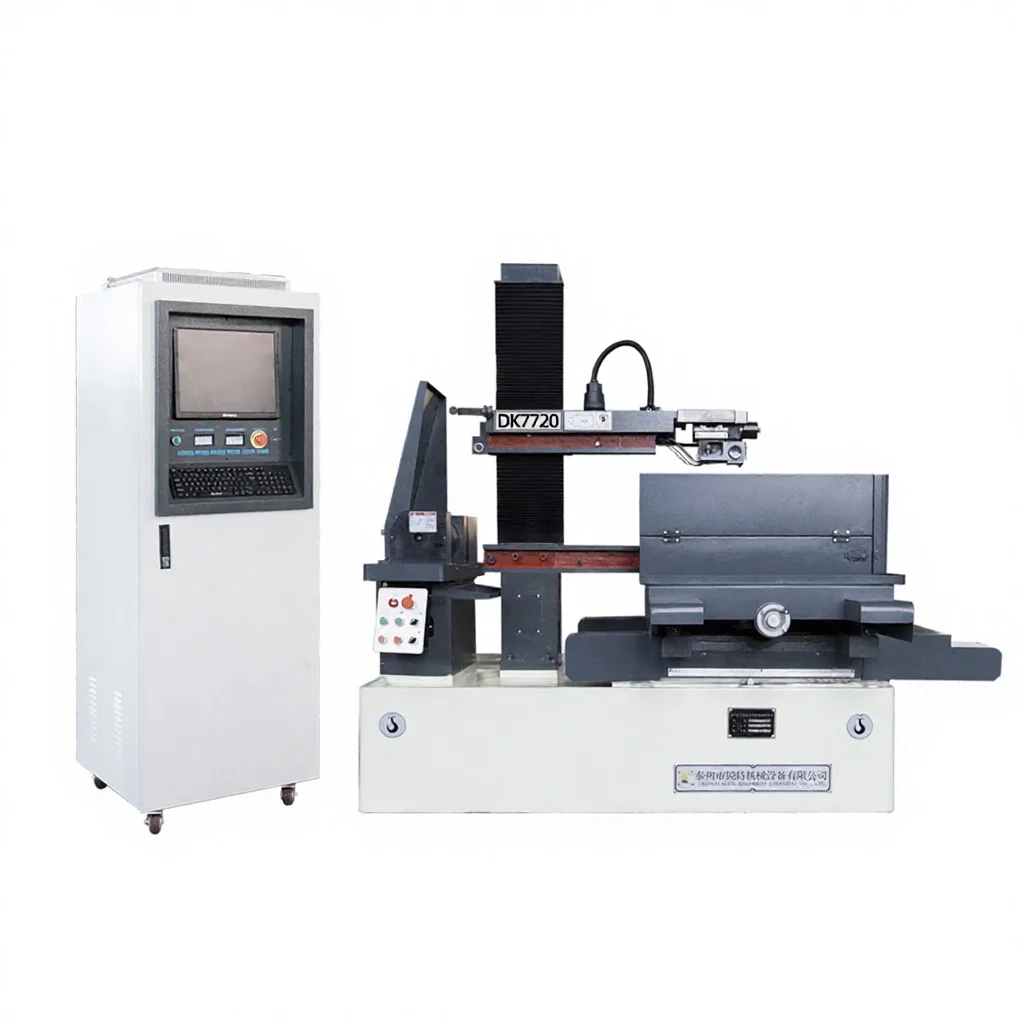 DK7720 CNC Mini Small High Speed  Wire Cutting Machine Machine with CE ISO for METAL CUT