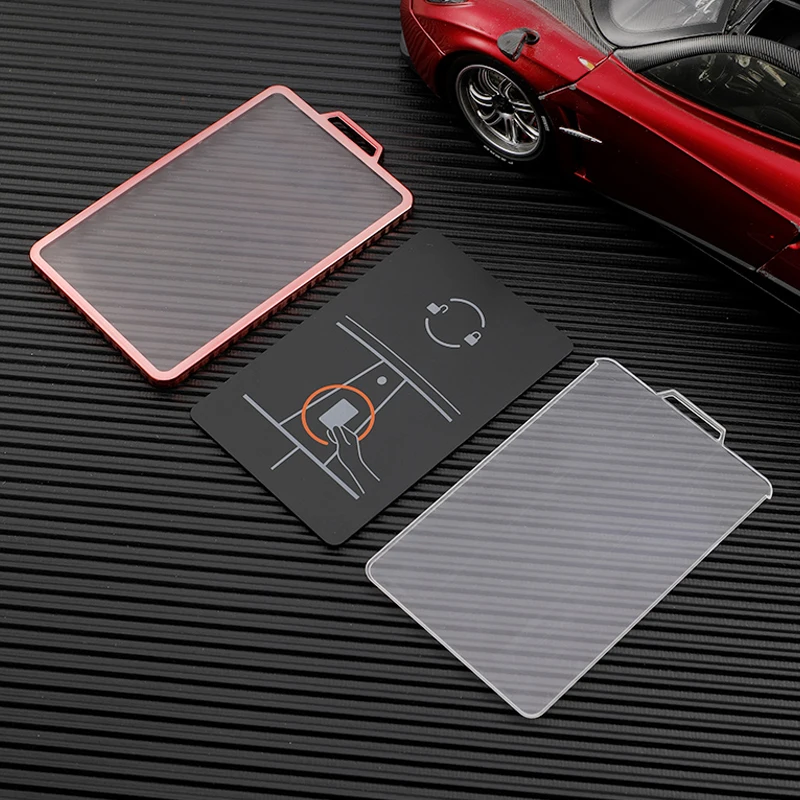 Soft TPU Car Key Card Case Holder Protector Cover Key Shell for Tesla Model 3 Accessories High Quality Black Key Bag Three 2020