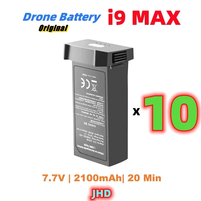 JHD i9 MAX bateria do baterii oryginalna bateria dla i9MAX akcesoria do dronów 7.7V 2100mAh bateria do drona dostawców