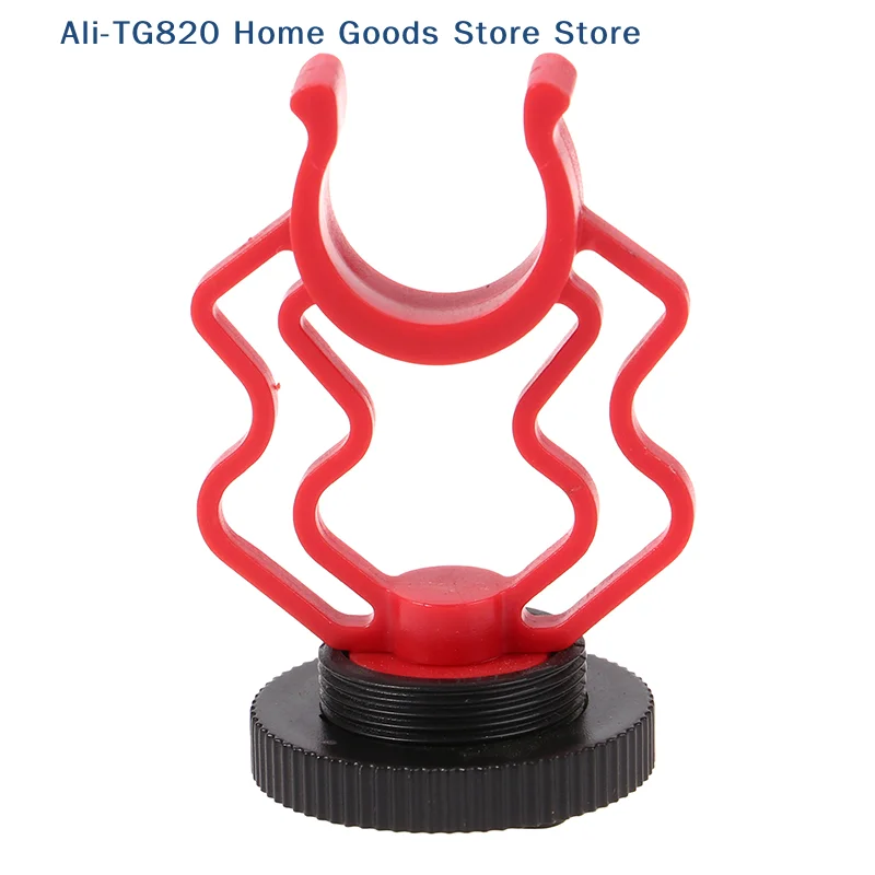 [TG820]1Pc Universal Microphone Wavy Shock Mount Adapter Plastic Microphone Bracket Mount Replacement Shockmount Accessories
