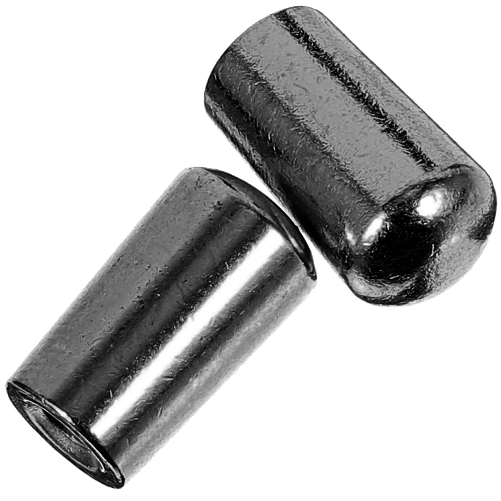 

2pcs Electric Guitar Toggle Switch Cap 3.5mm Metal Replacement Parts Silver Style Long Thread Knob Pickup Selector