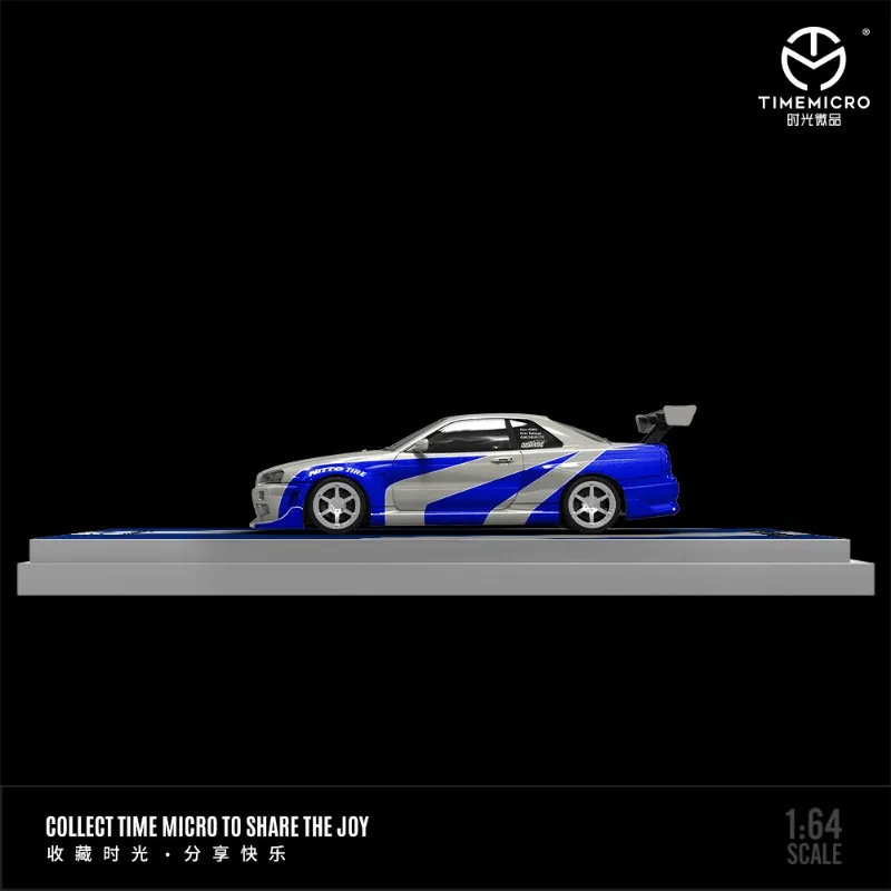 GT-R R34 gewoon simulatie-legering automodel