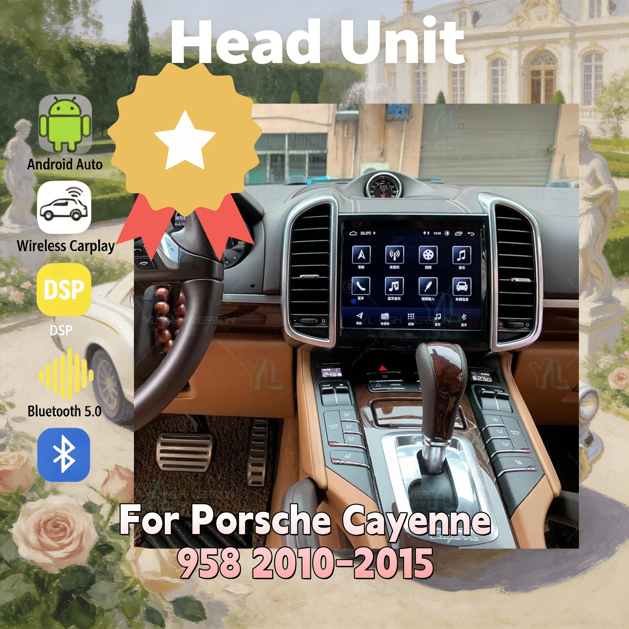 8.4Inch For Porsche…