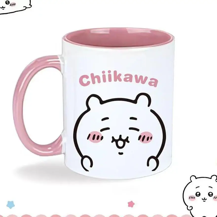 

Chiikawa peripherals Jiikawa Usachi rabbit Xiaoba Momonga two-dimensional water cup holiday gift